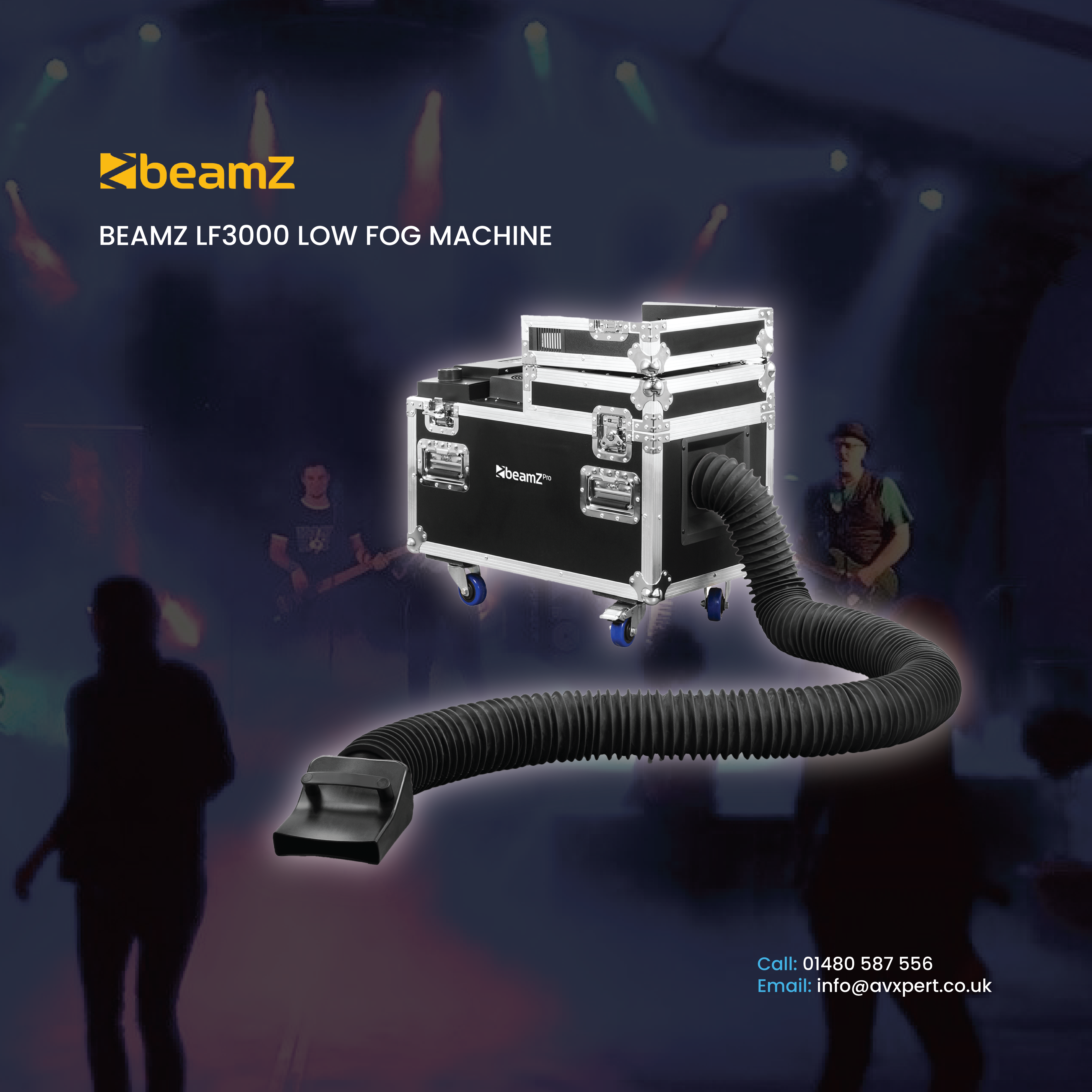 Product Highlight Series – BeamZ LF3000 Low Fog Machine
